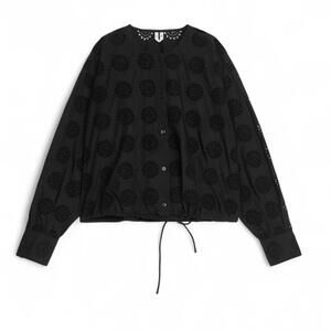 Arket Women's Black Blouse